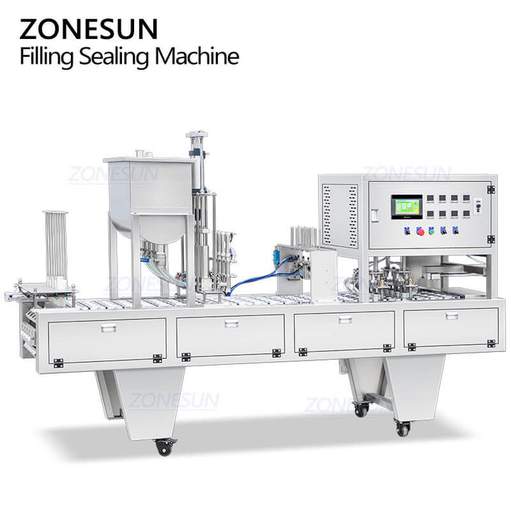dessert cup sealing machine