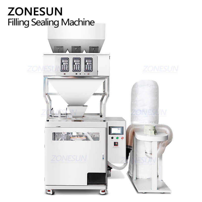 ZS-AFS04F premade pouch packing machine with dust collector