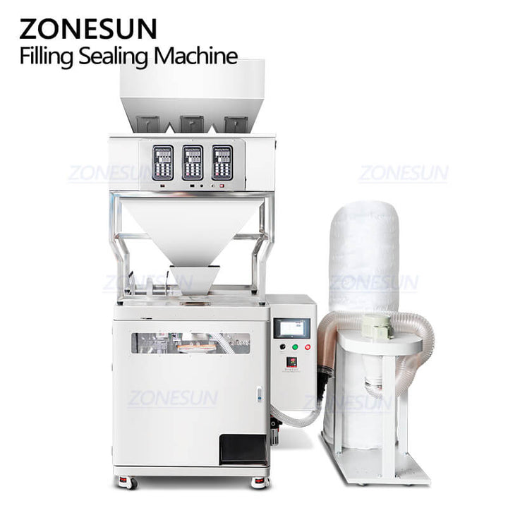 ZS-AFS04F premade pouch packing machine with dust collector
