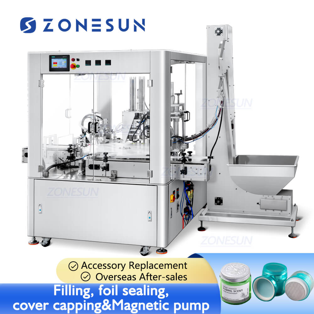 automatic cosmetic filling packaging machine