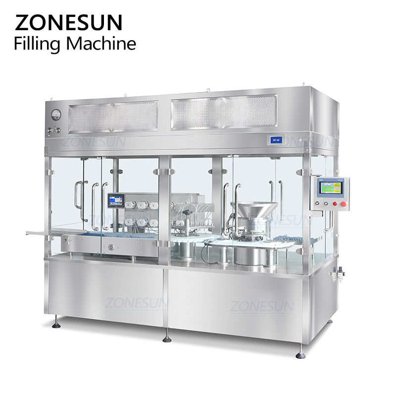 vial filling packaging machine