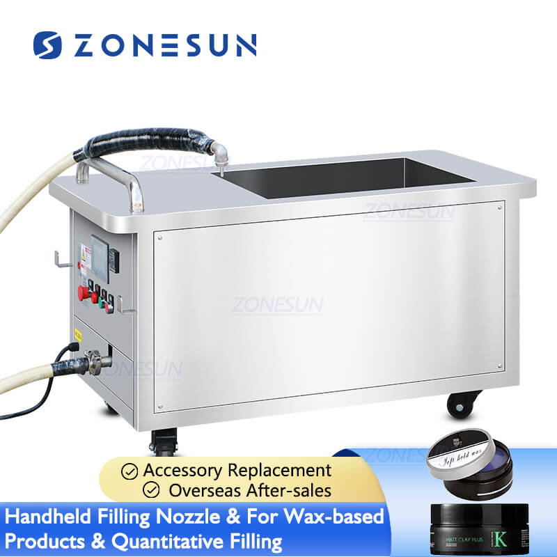 ZS-AZLF1 wax filling machine with heating hopper