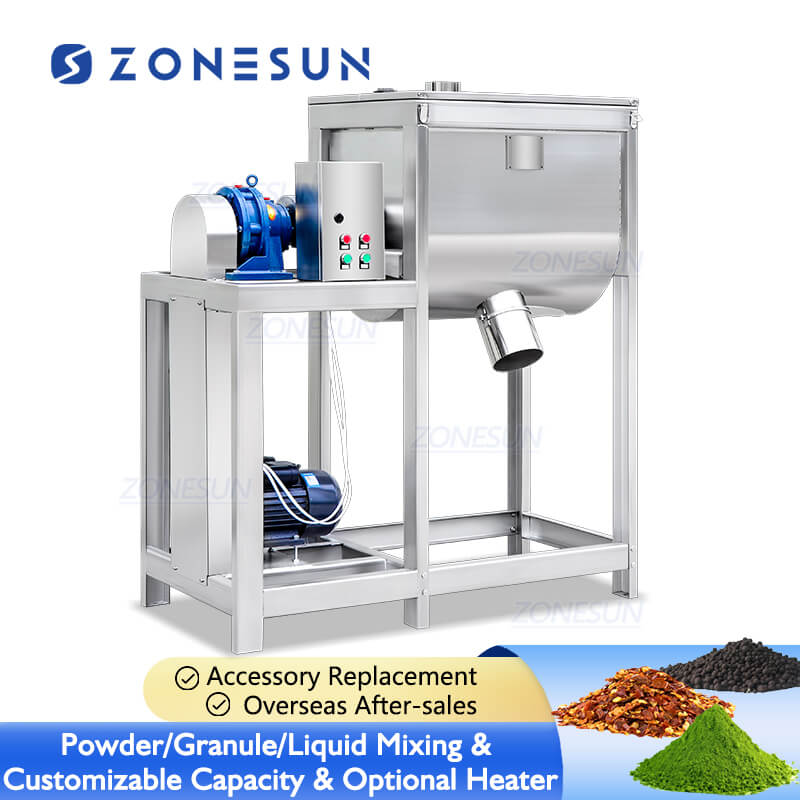 horizontal ribbon blender