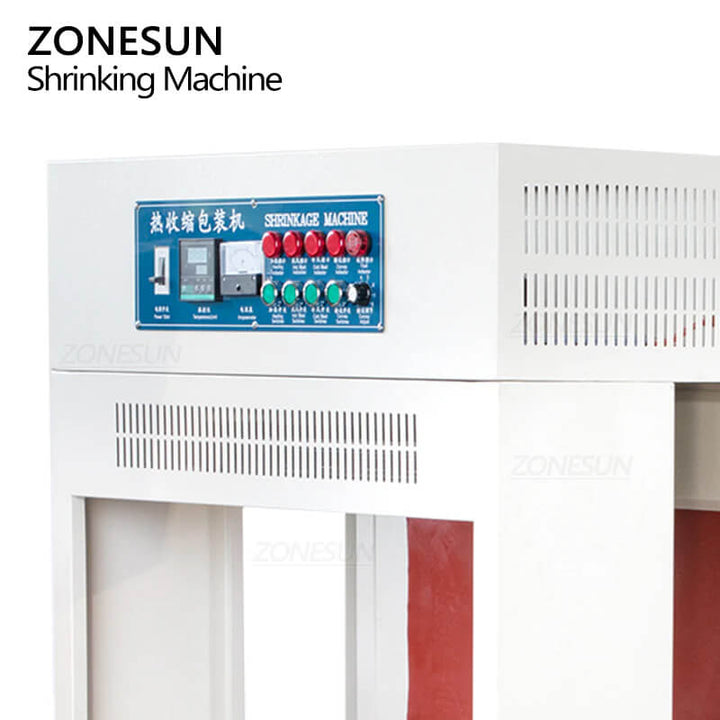 panel of shrinking wrapping machine