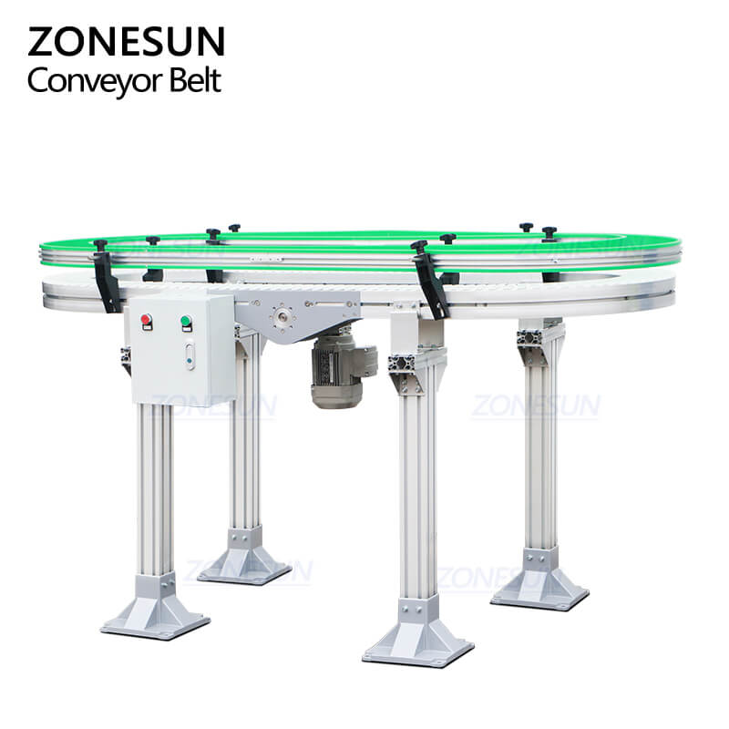 ZS-CBO150 flexible chain conveyor belt 