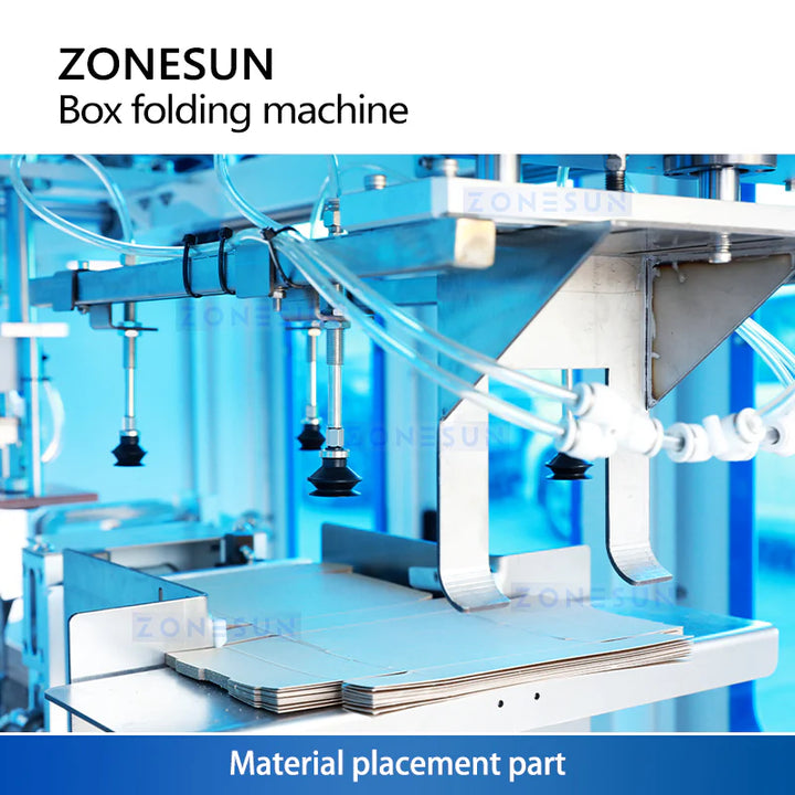 ZONESUN ZS-CSPM4 Fully Automatic Aircraft Box Folding Machine Carton Packaging Equipment