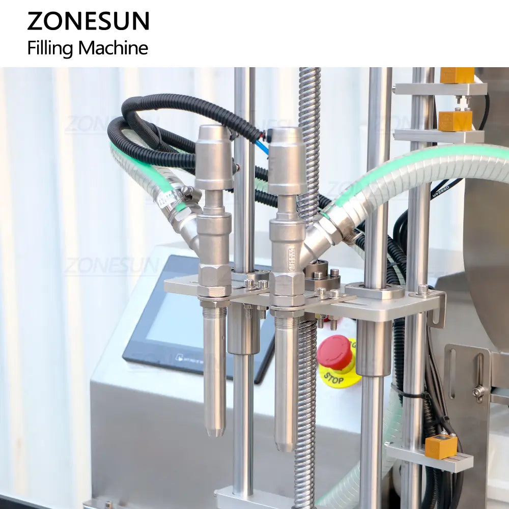 filling nozzles of filling machine