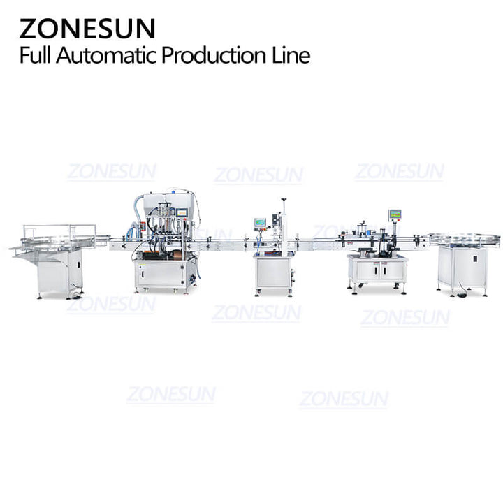 ZS-FAL180F2 automatic piston pump paste filling production line