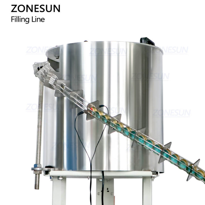 cap vibratory sorter of liquor filling line