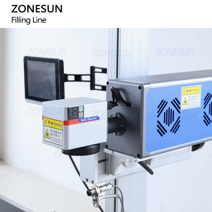 laser coding machine of liquor filling line