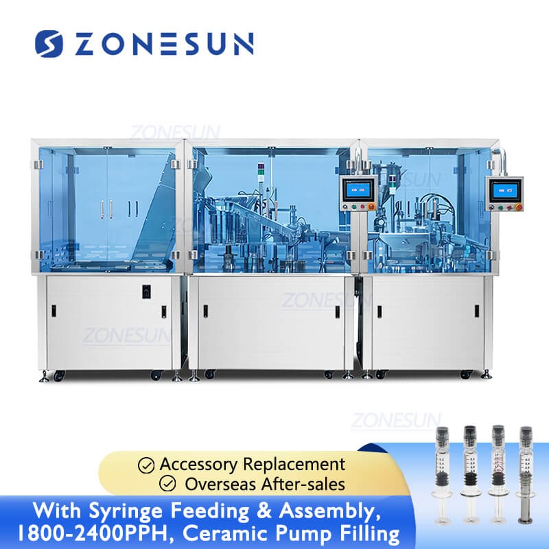 syringe filling line