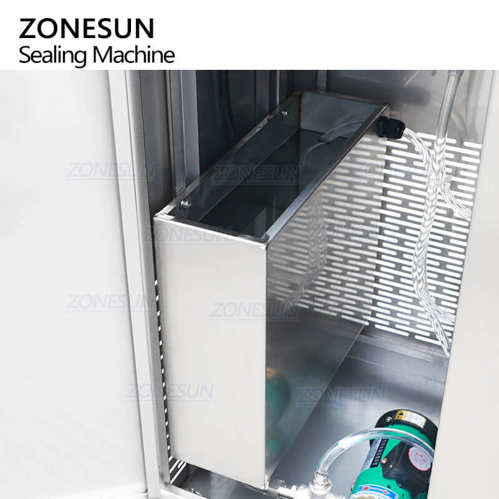 water cooling structure of induction sealer