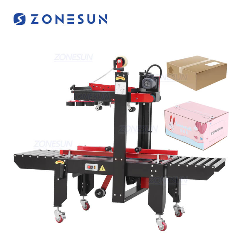 carton top & bottom sealing machine