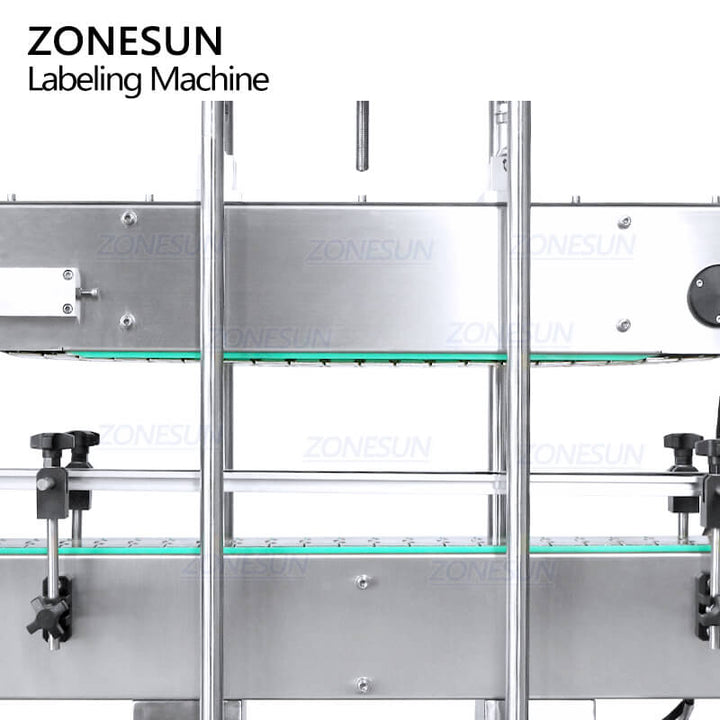 caps pressing structure of powder filling machine