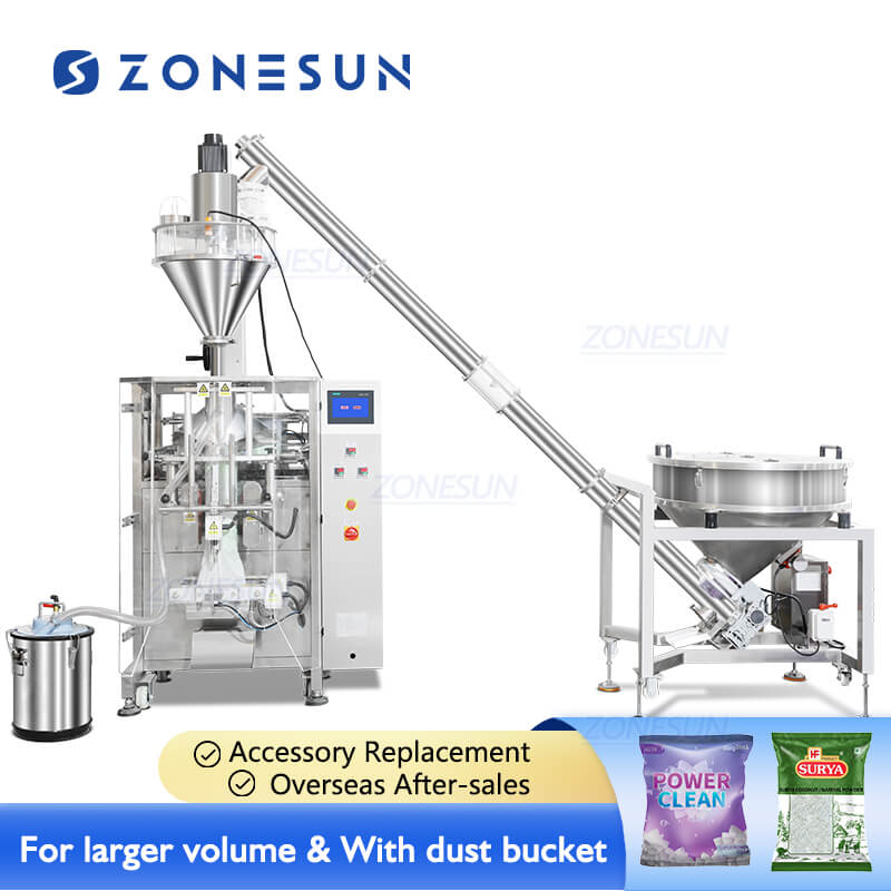 ZS-FS06 VFFS powder packaging machine for shampoo powder