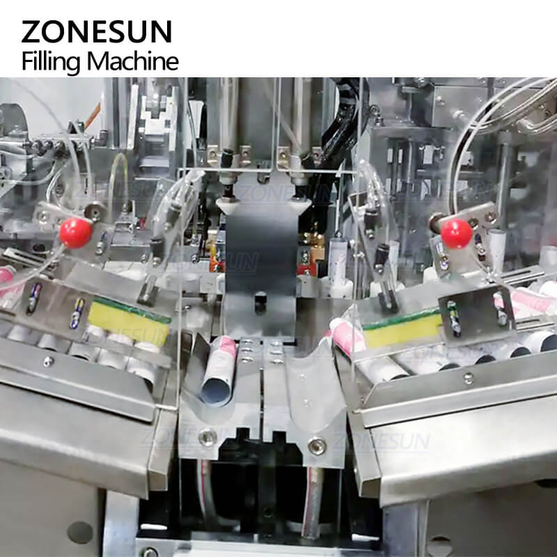 tube feeder of tube filling machine