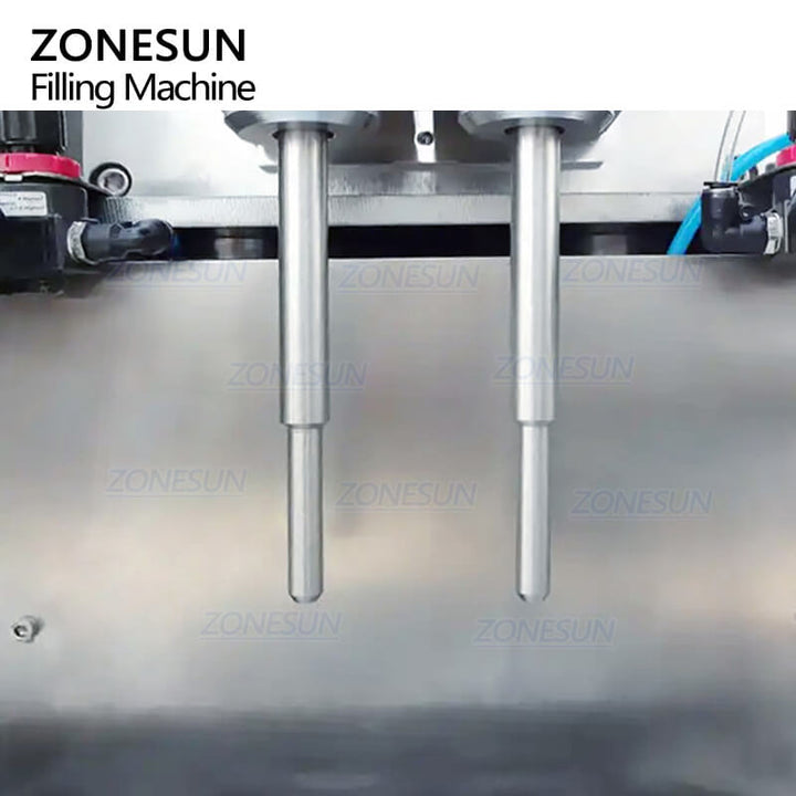 filling nozzles of tube filling machine