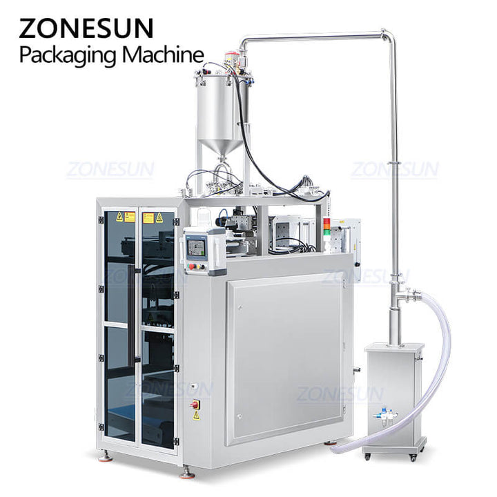 automatic cosmetic sample packaging machine