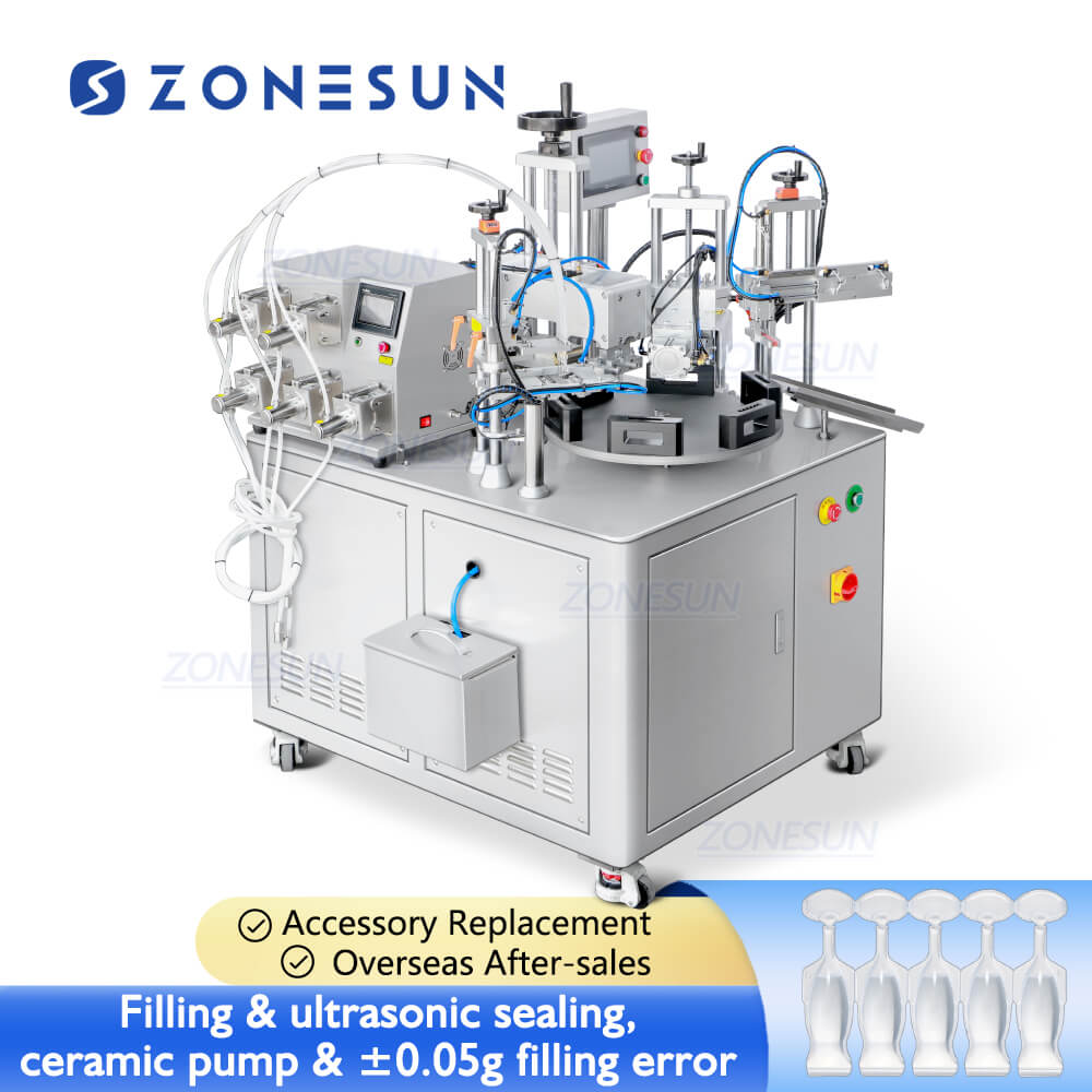 ZS-FS50U single-dose strips packaging machine for cosmetic
