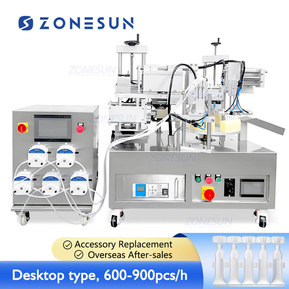 single-dose strips filling machine for liquid