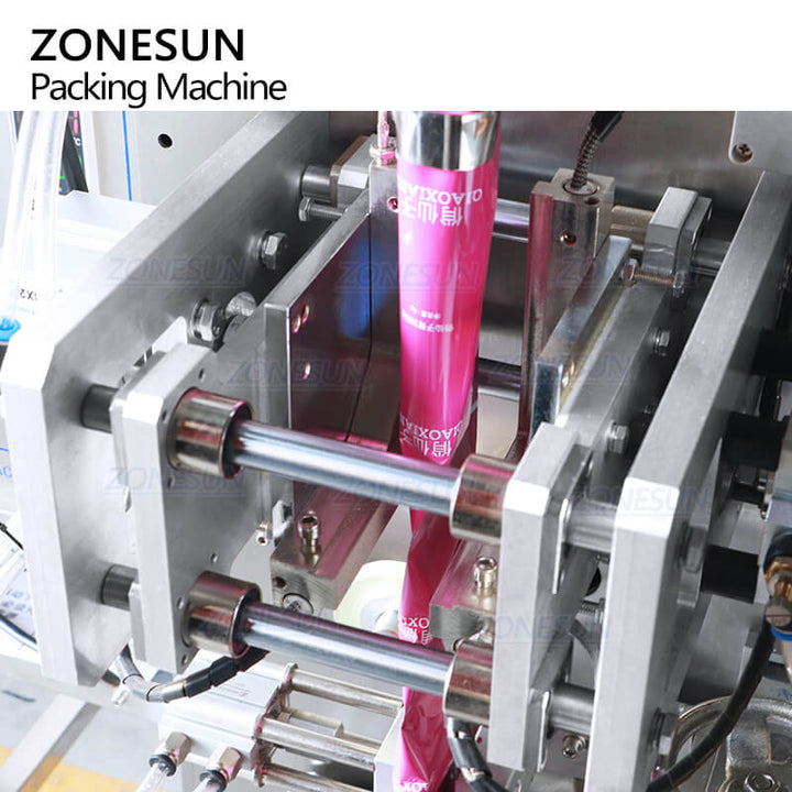 sealing structure of granules packing machine