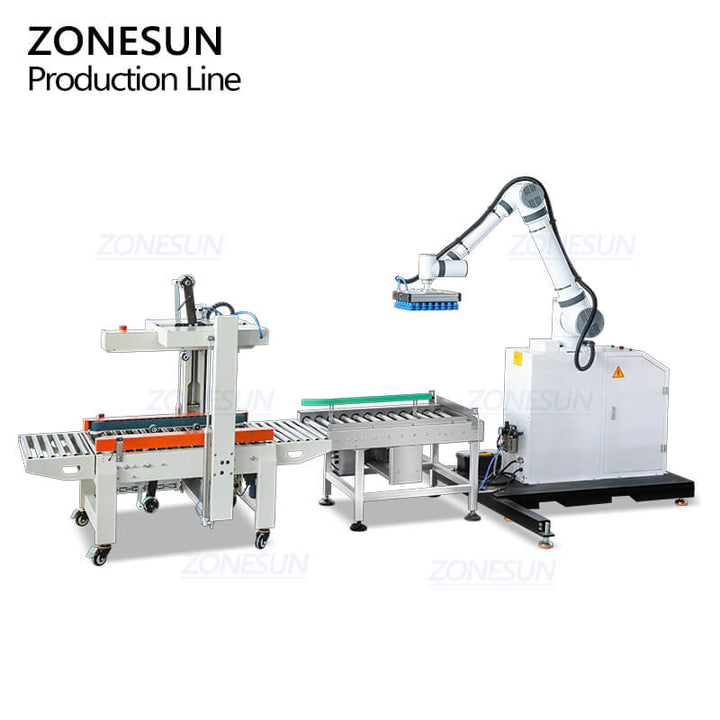 robotic palletizer for cartons