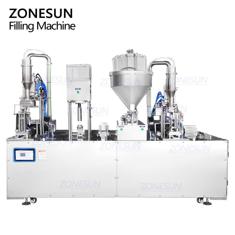 ZS-GTC1000 gable-top paper carton filling machine