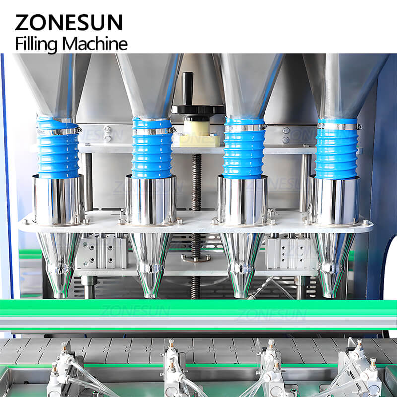 filling nozzle of granule filler