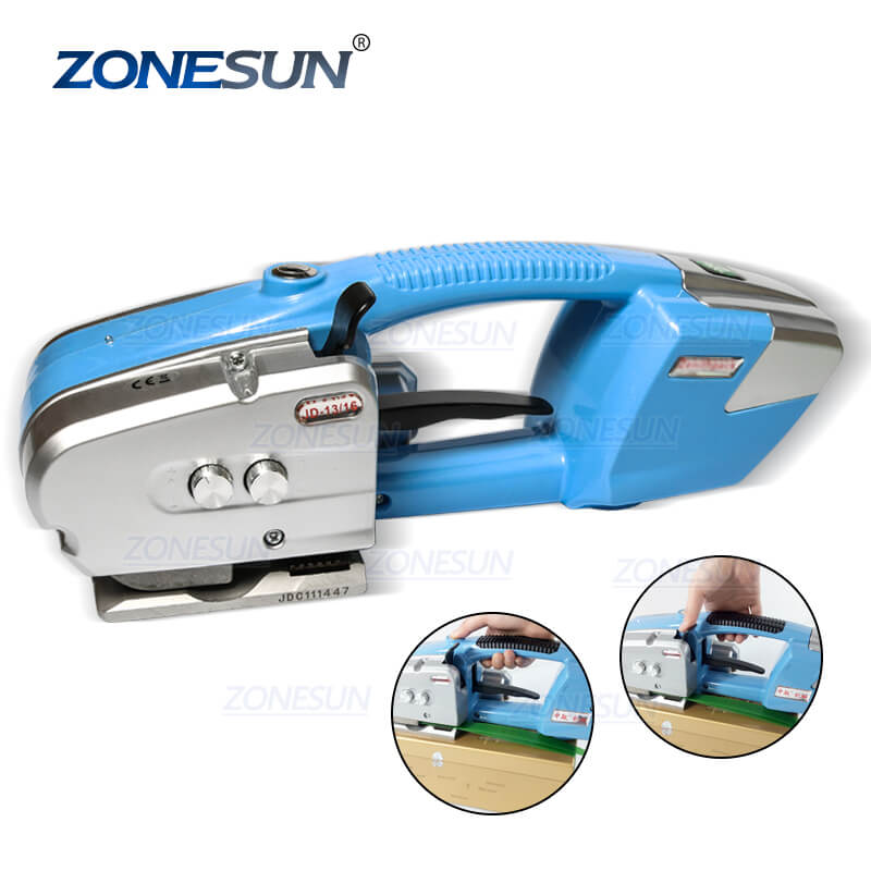 Battery Powered PET Strapping Machine | ZS-JD16 PP Strapping Tool