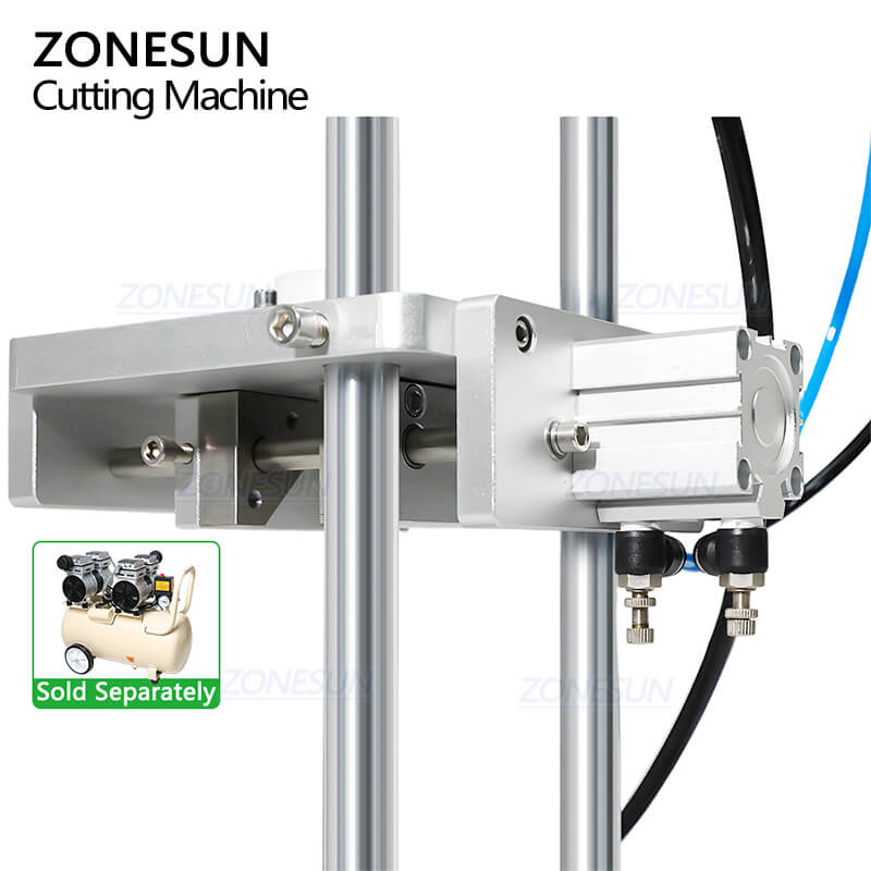 ZS-JG300V Pneumatic Control Perfume Dip V Tube Cutting Machine