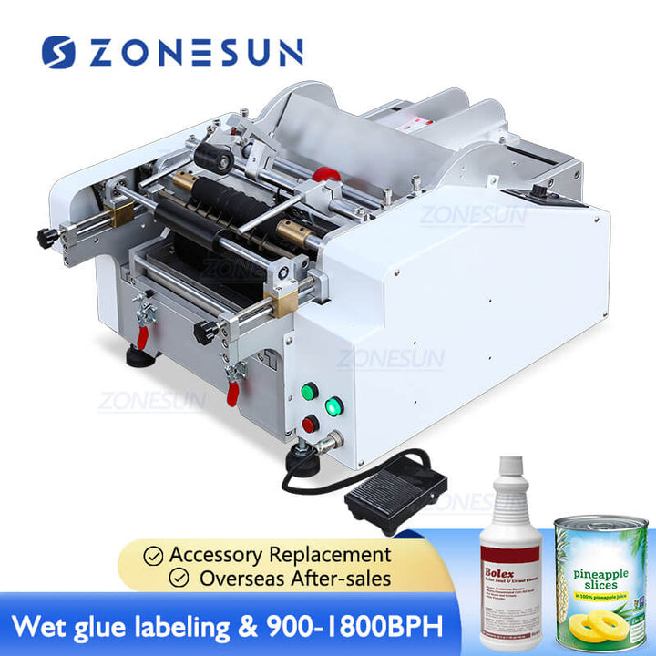 wet glue labeling machine