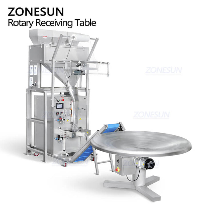 sachet accumulation table for VFFS packing machine