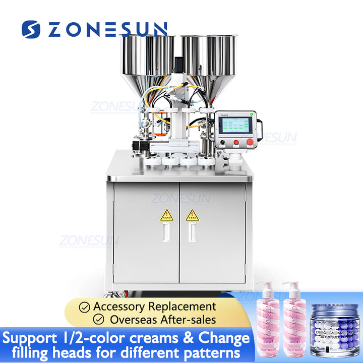 cosmetic cream filling machine