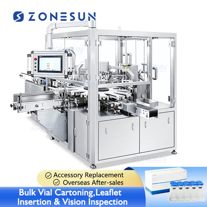 automatic vial cartoning machine
