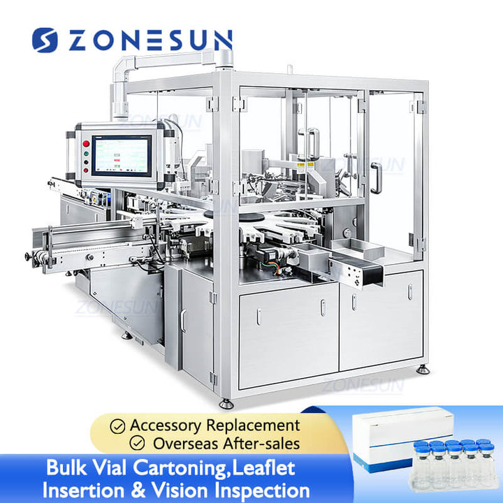 automatic vial cartoning machine