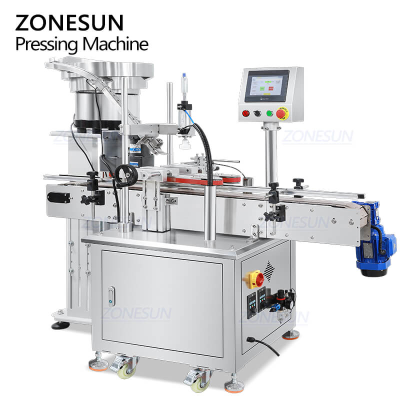 Automatic Snap Capping Machine | ZS-PG01 Cap Pressing Machine