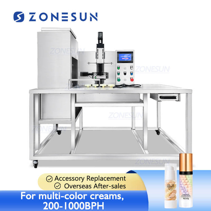 swirl body lotion filling machines