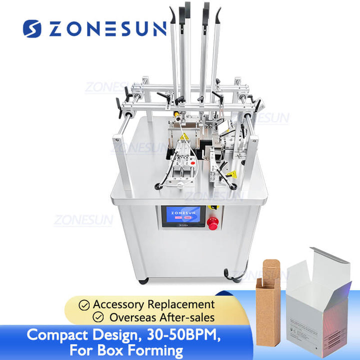 Semi Automatic Box Folding Machine