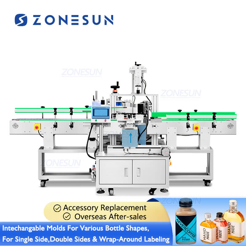 oval bottle labeling machine for whisky 