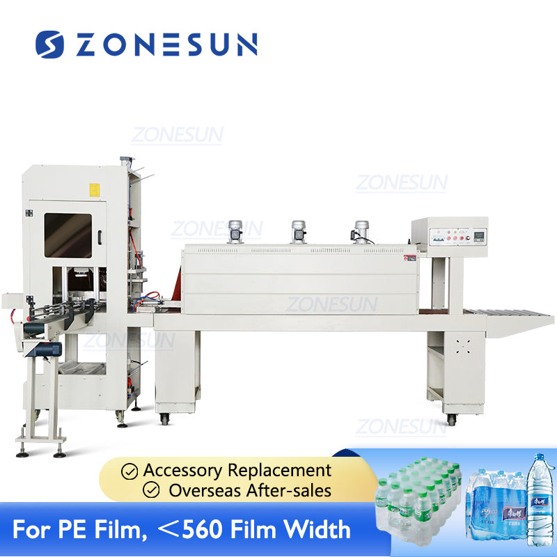 ZONESUN ZS-SPL4 Automatic Bottled Beverage Wrapping Cutting Machine