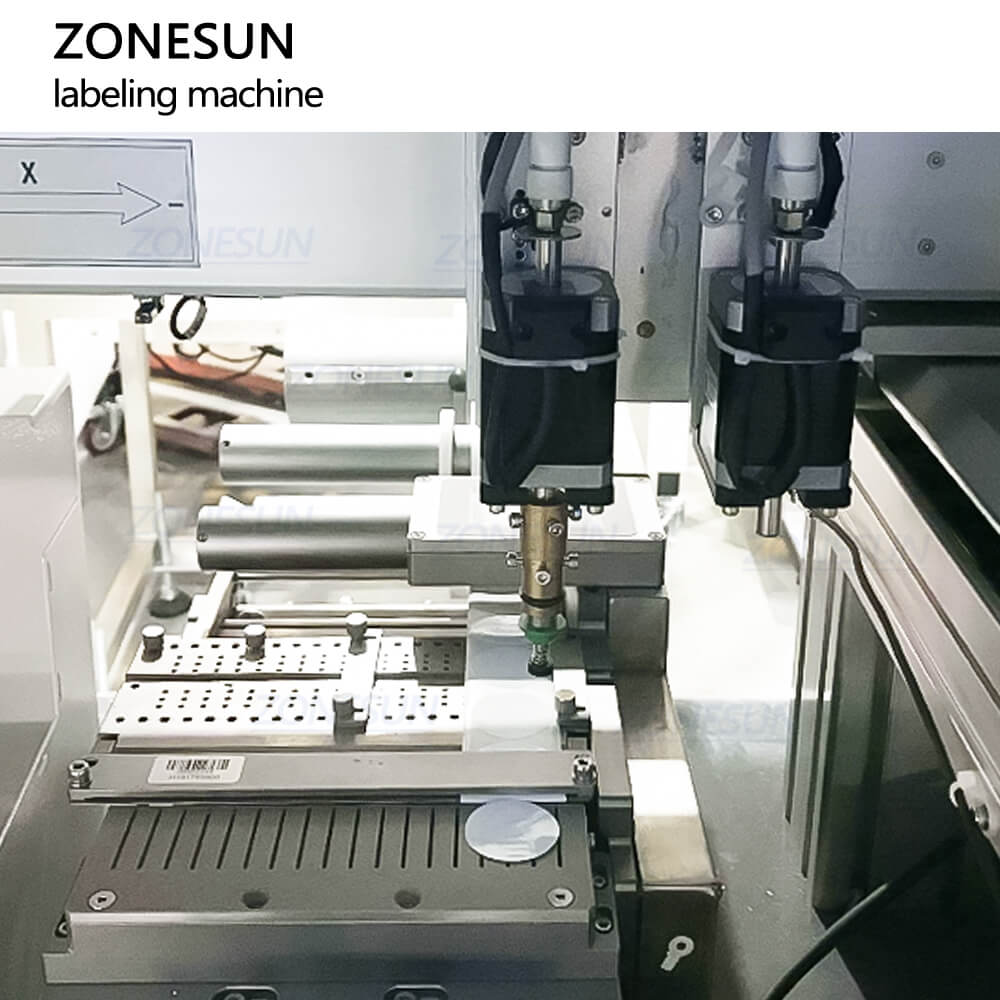 Visual Labeling Machine | ZS-STB1 Top Sides Flat Surface Labeler