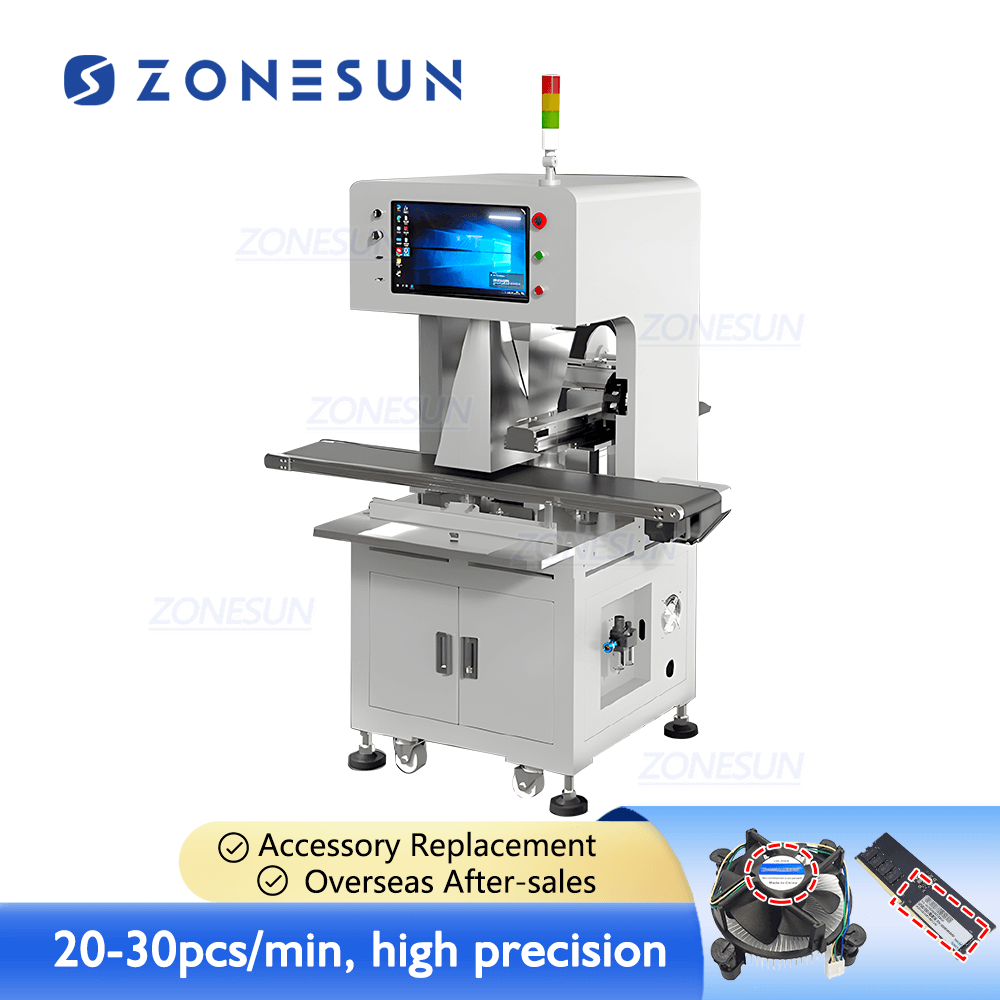 Automatic Labeling Machine | ZS-STB2 Visual Inspection Labeler