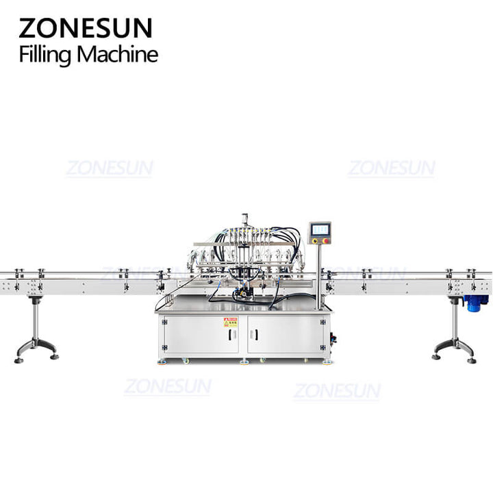automatic servo piston pump filling machine for detergent