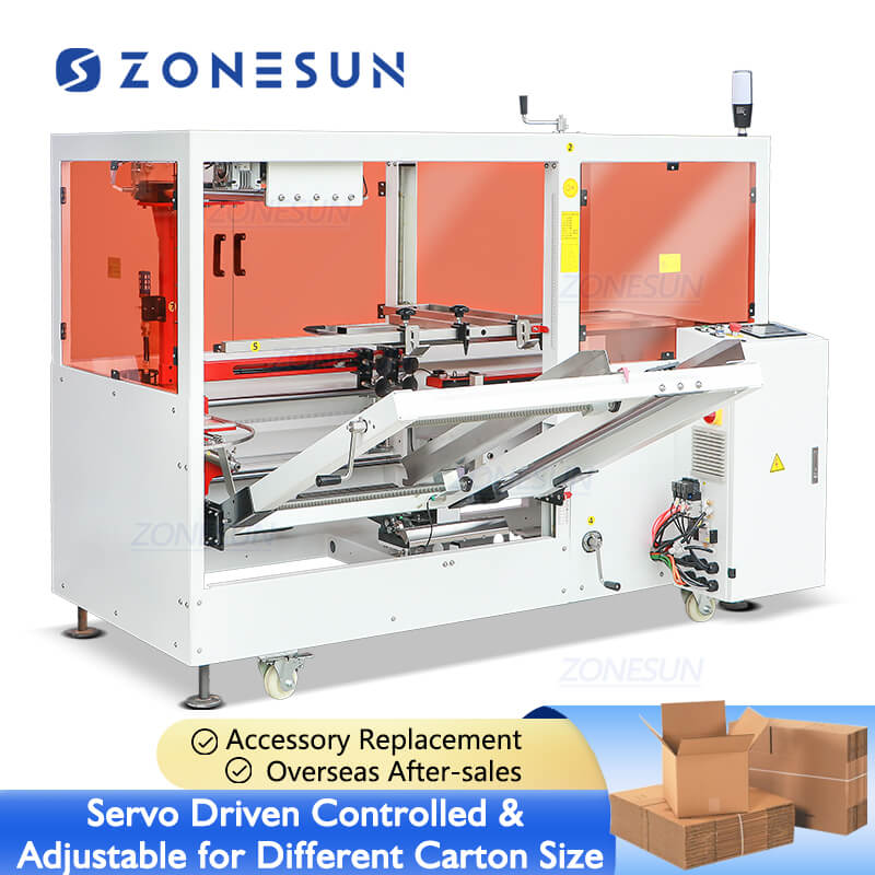 servo automatic carton erector
