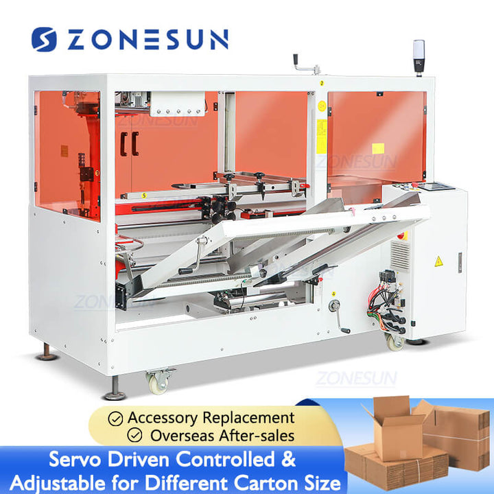 servo automatic carton erector