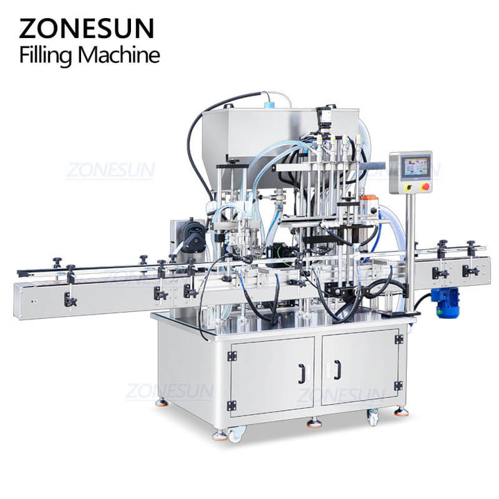 liquid and paste filling machine for cosmetics