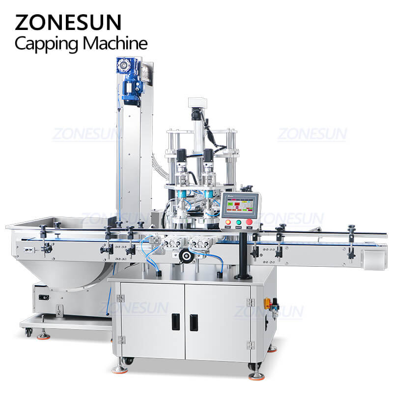 automatic jar capping machine