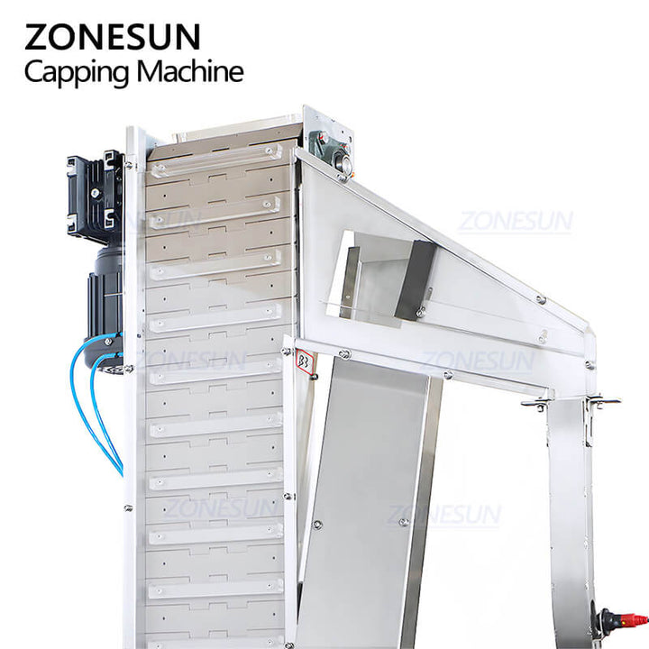 cap elevator of servo capper