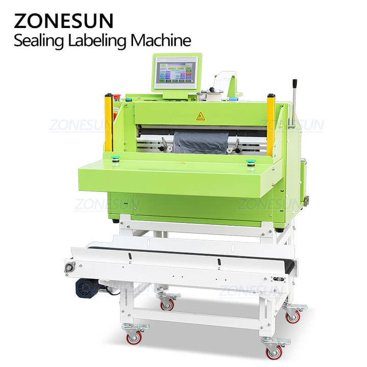 labeling sealing machine for poly mailers