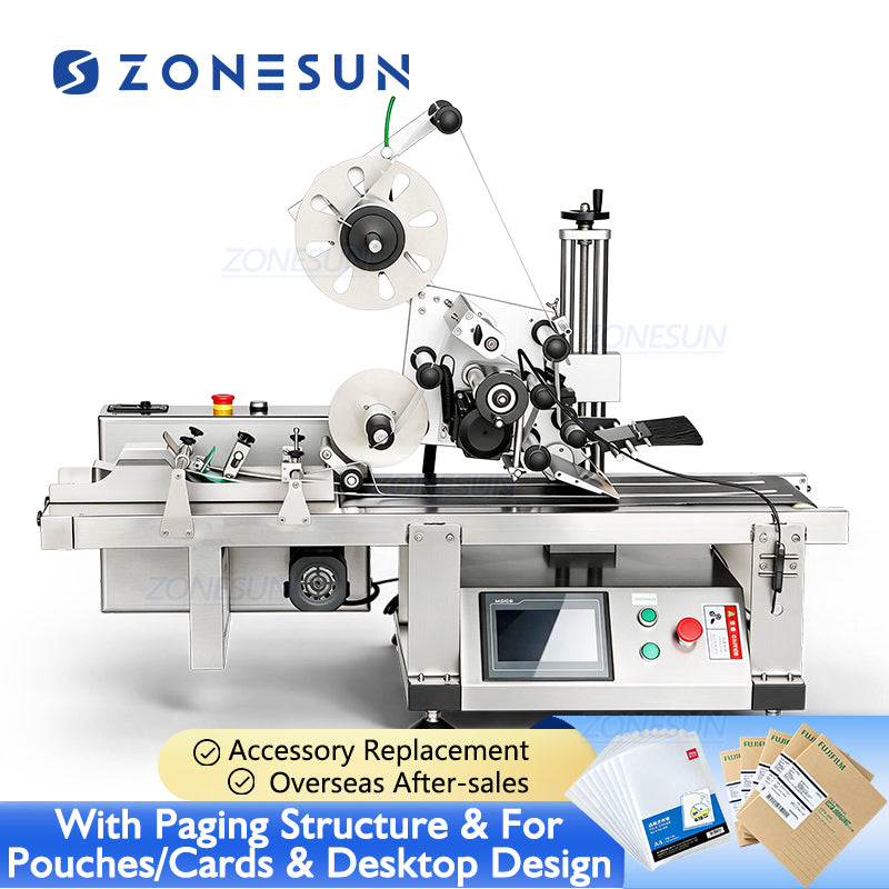 automatic pouch labeling machine